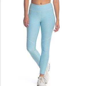 Outdoor Voices 7/8 Blue Warmup Leggings